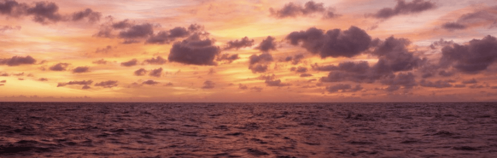 Sunset on the Ocean