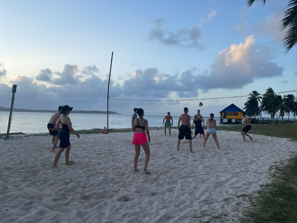 Volleyball auf den San Blas Inseln