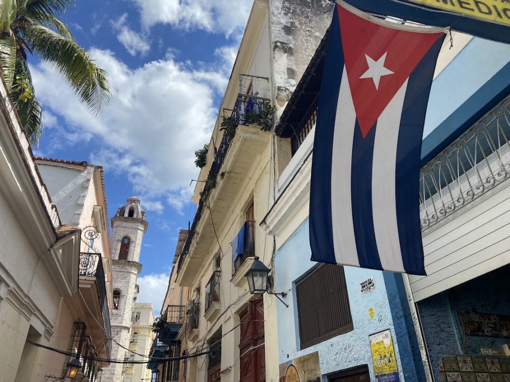 Flagge auf Kuba