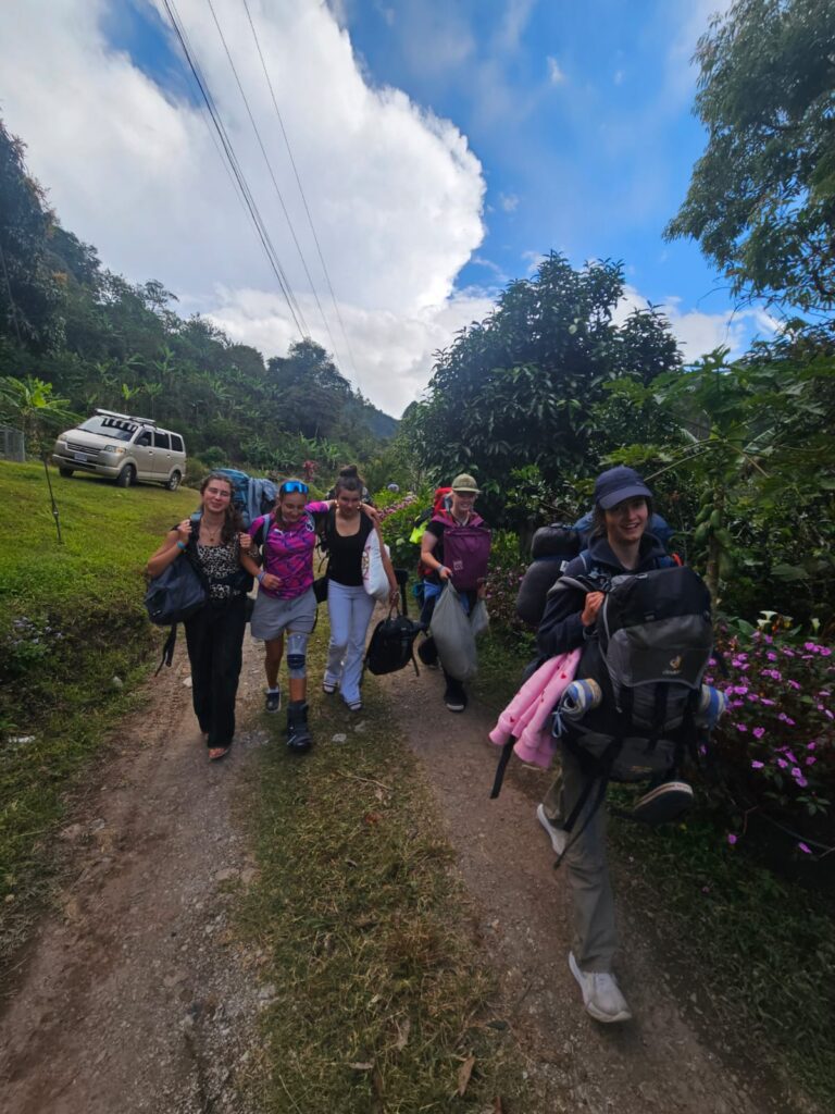 Auf geht’s zur Kaffeefarm